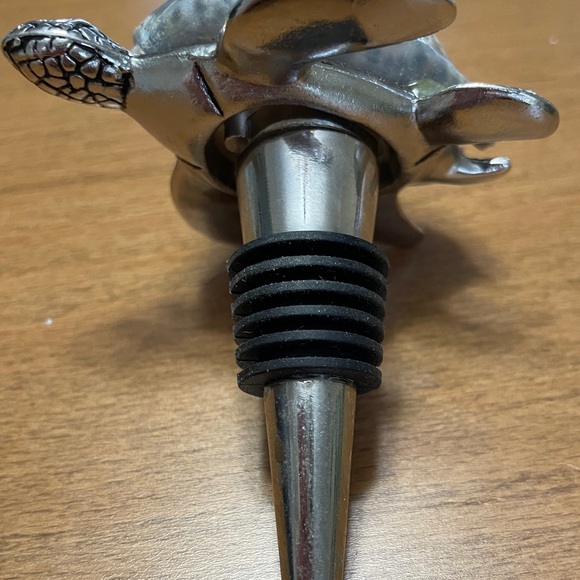 Sea Turtle and Shell Wine Bottle Topper - Picture 5 of 6